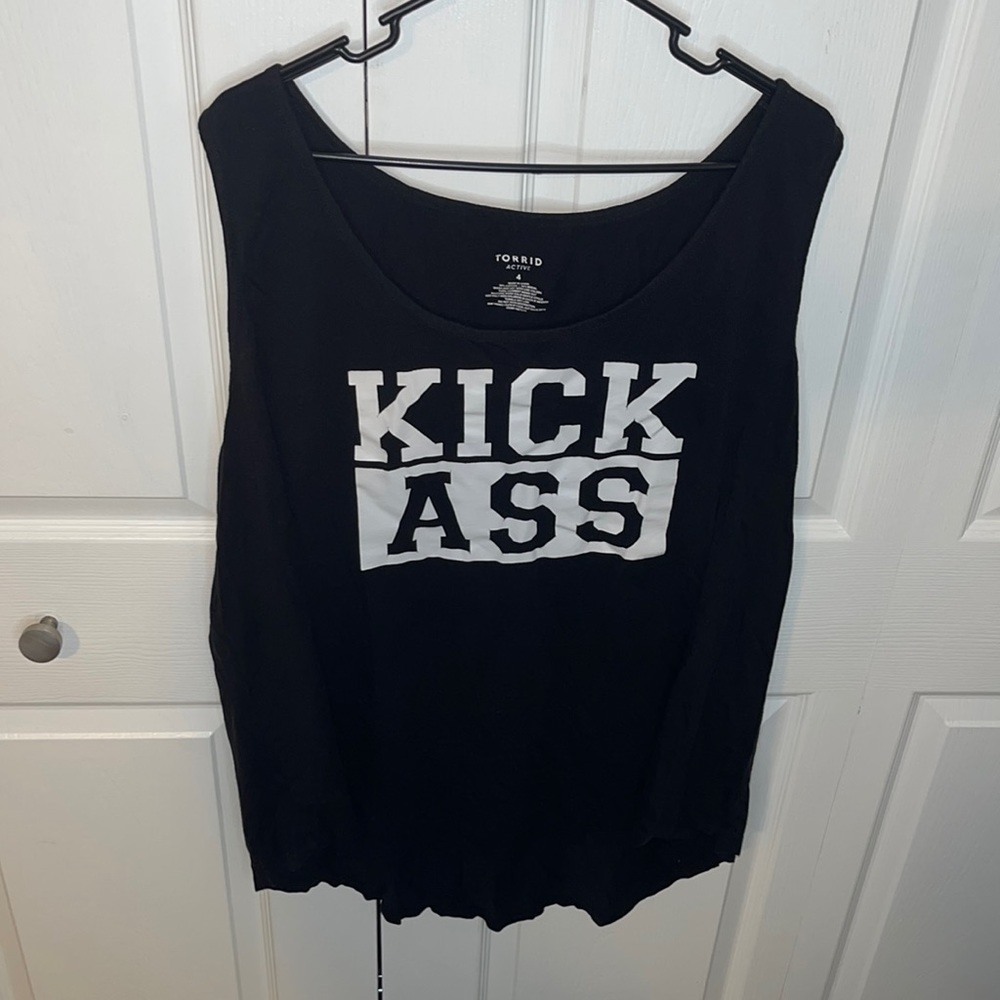 Torrid Active “Kick Ass” Tank Top sz 4X